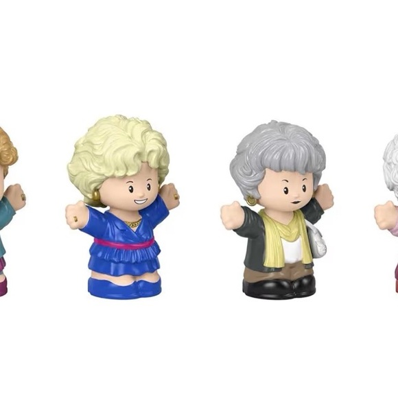 The Little People Collector Set - The Golden Girls 4-Figure Set NIB $40 - Picture 3 of 6